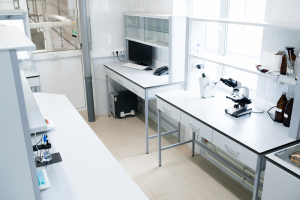 Empty Modern Laboratory